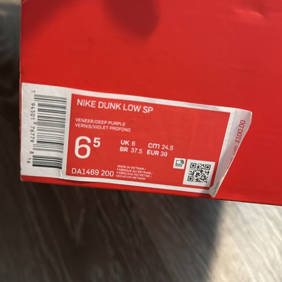 Nike Dunk Low Veneers Women’s (8) Men’s (6.5) - Picture 5 of 6